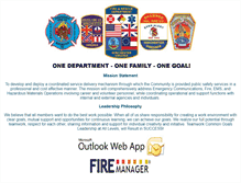 Tablet Screenshot of fire.winchesterva.gov